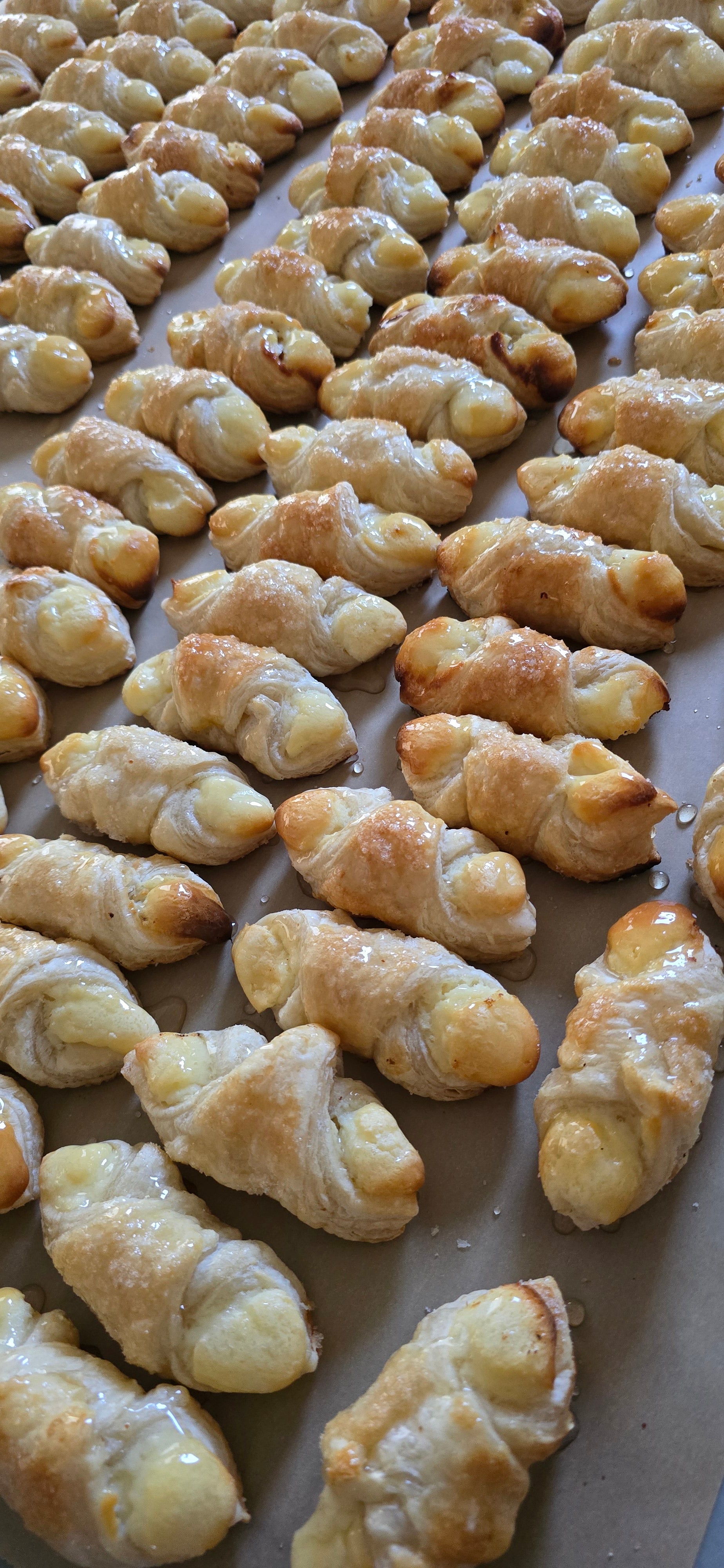 Pastelillos de Guayaba, Quesitos  en Masa de Hojaldre